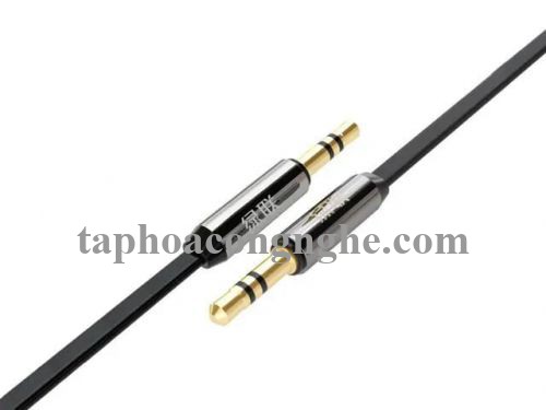 Ugreen 10730 3M màu Đen Cáp âm thanh 2 đầu 3.5mm dương dây dẹt AV119 30010730